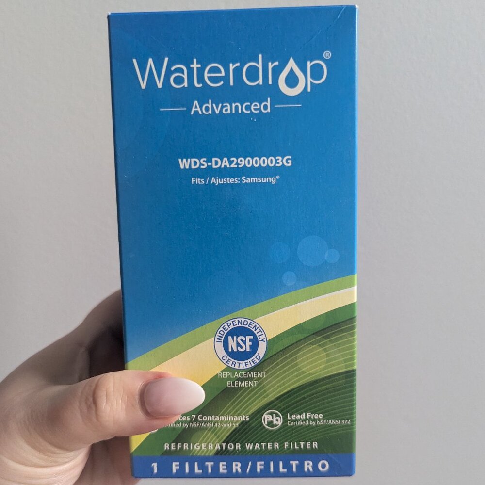 Waterdrop DA29-00003G Refrigerator Water Filter, Replacement for Samsung